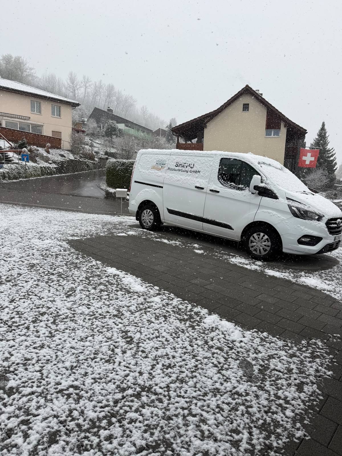 SHEHU Servicefahrzeug im Wintereinsatz